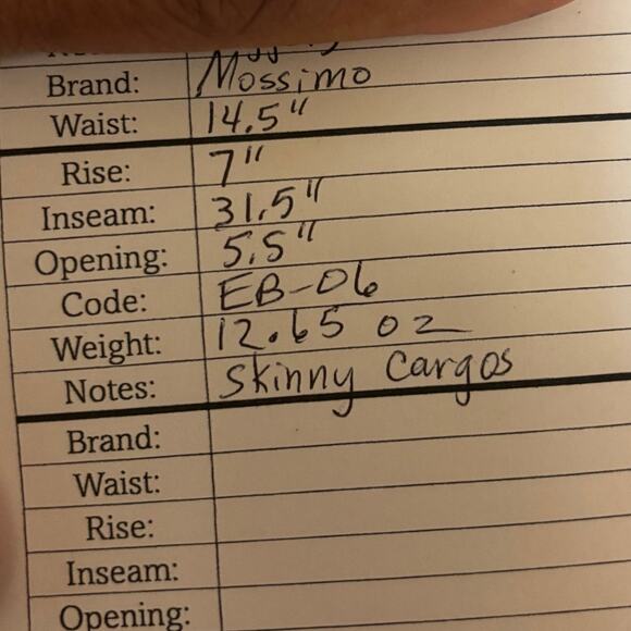 Mossimo Green Skinny Cargo Pants Women’s Size 3 Utility Pockets Military Skater - Picture 11 of 11